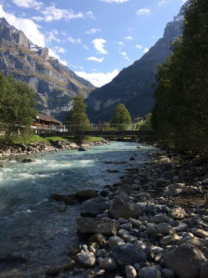 Wetterhorn, Eiger, Jungfrau, Amazing! Appartement Grindelwald Buitenkant foto