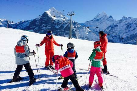 Wetterhorn, Eiger, Jungfrau, Amazing! Appartement Grindelwald Buitenkant foto